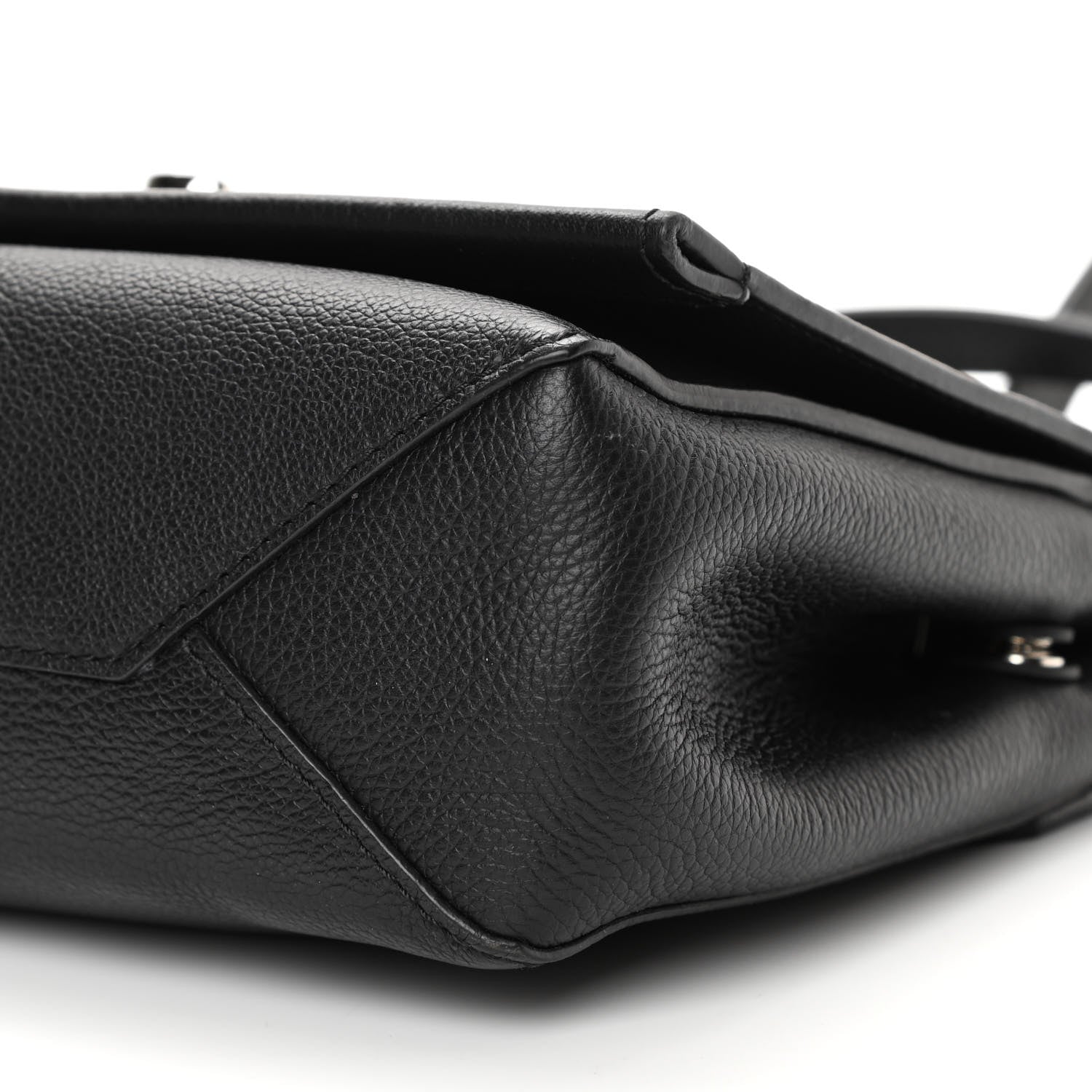 Louis Vuitton Calfskin Lockme II Chain Bag BB Black 10 of 11