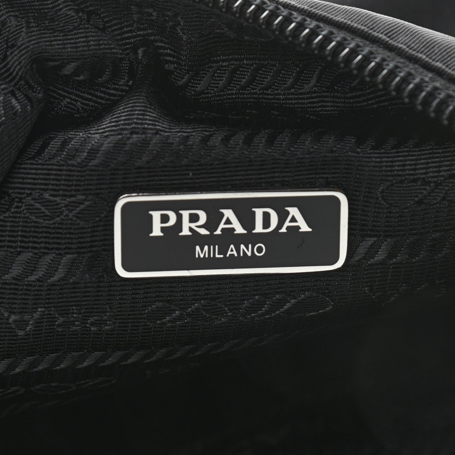 Tessuto Nylon Mini Re-Edition 2000 Bag Black