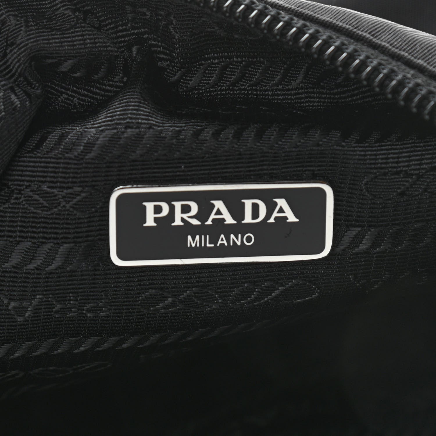 Prada Tessuto Nylon Mini Re-Edition 2000 Bag Black 6 of 11