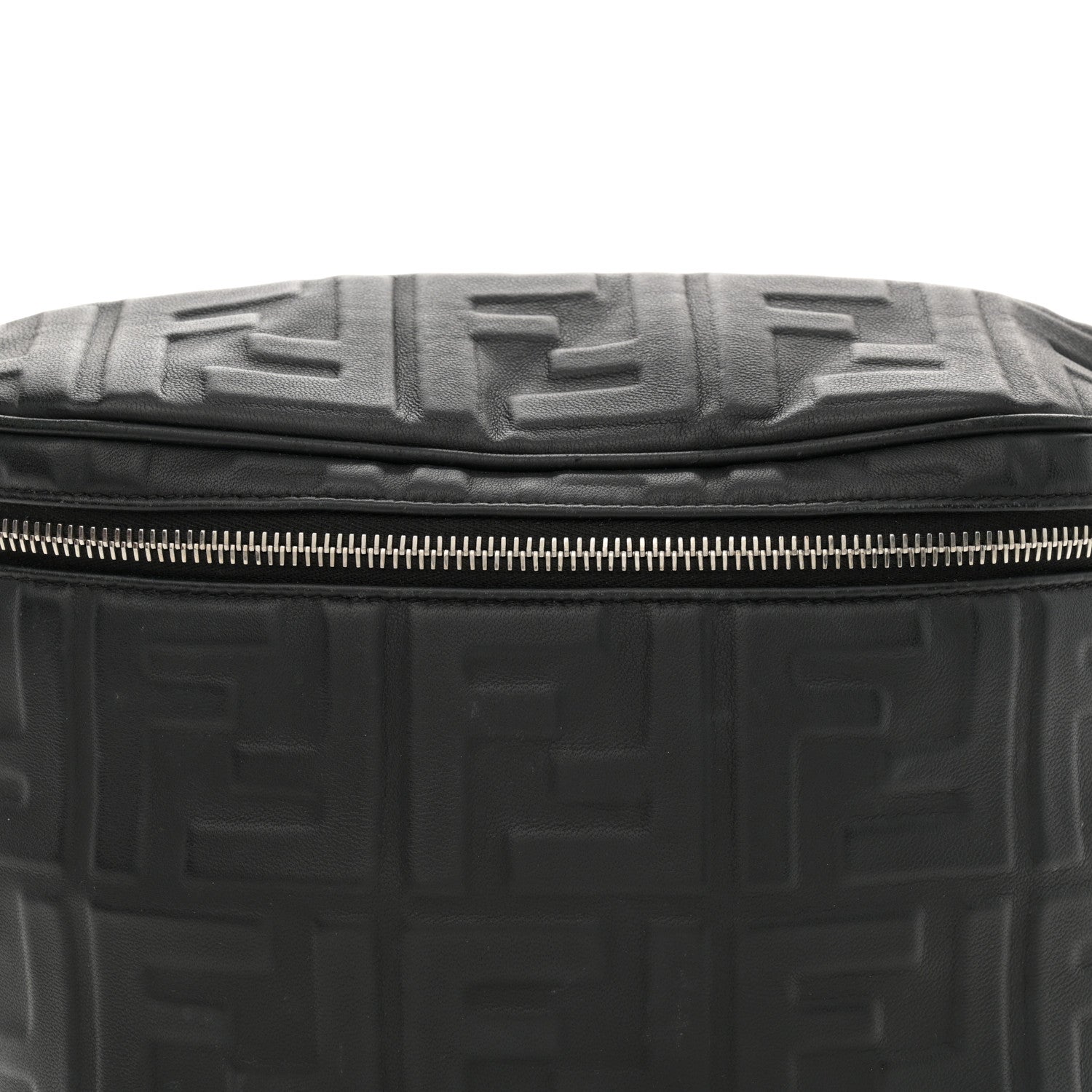 Fendi Nappa FF 1974 Embossed Belt Bag Black 8 of 13