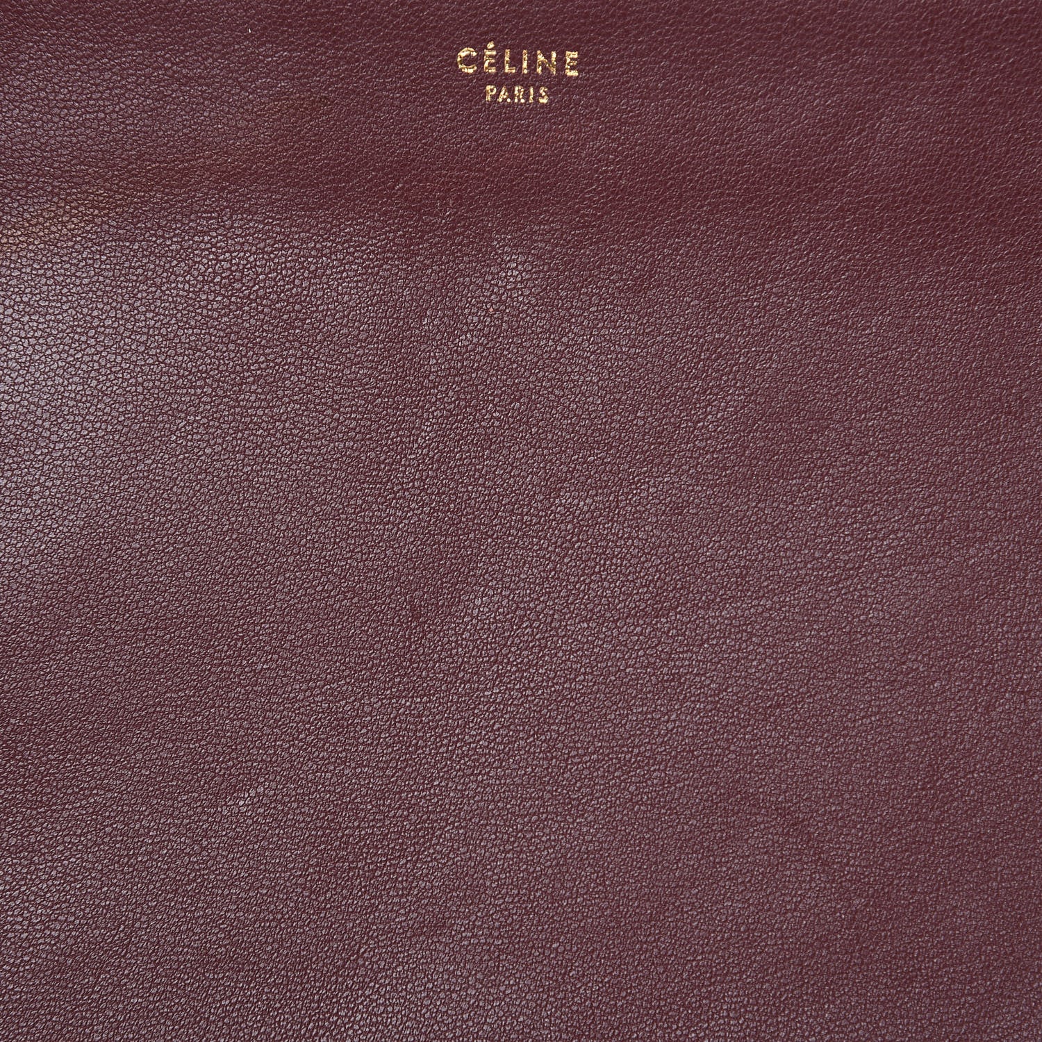 Celine Lambskin Small Trio Crossbody Bag Burgundy 13 of 14