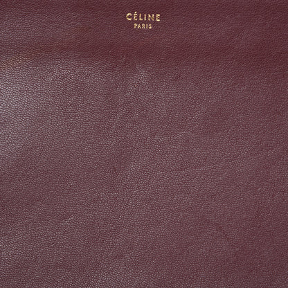 Celine Lambskin Small Trio Crossbody Bag Burgundy 13 of 14
