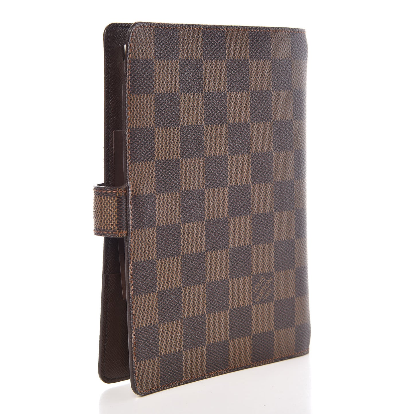 Damier Ebene Medium Ring Agenda Cover