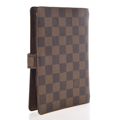 Louis Vuitton Damier Ebene Medium Ring Agenda Cover 3 of 8