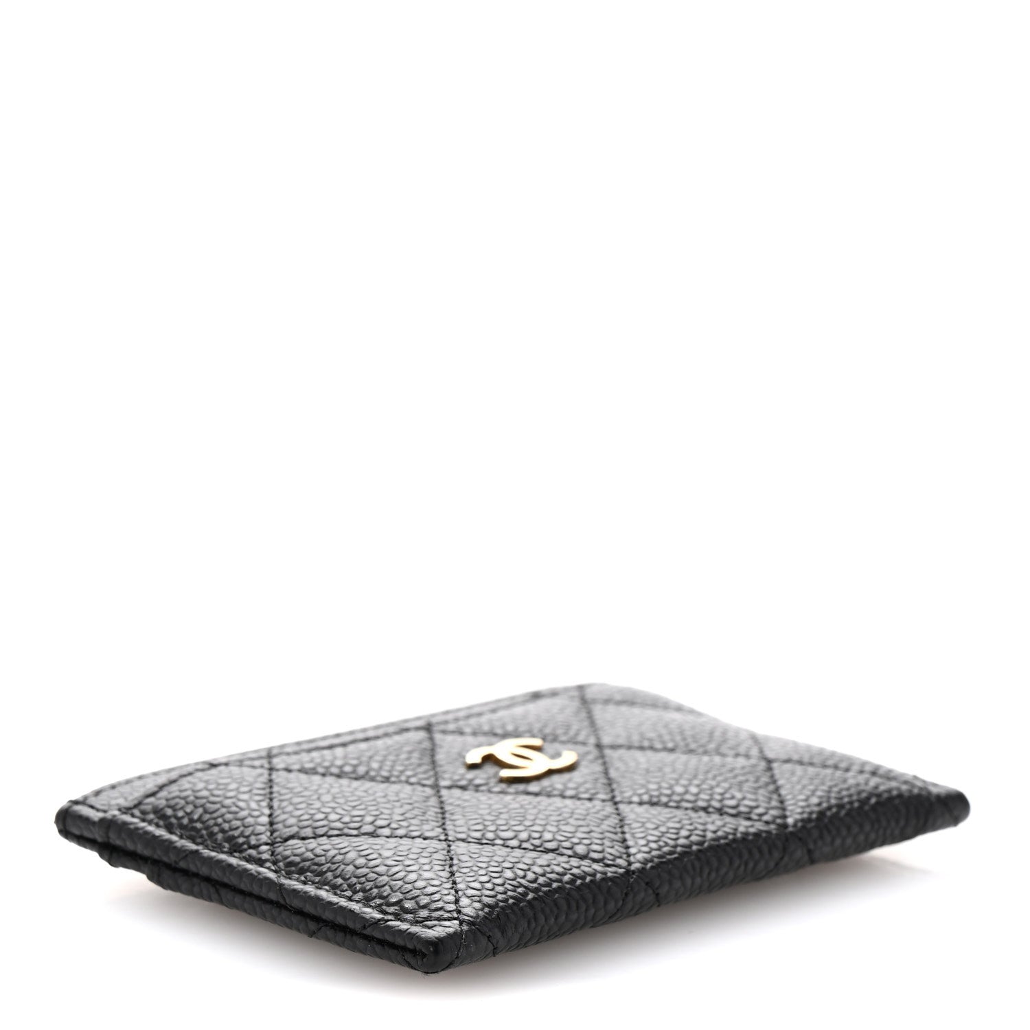 Chanel Caviar Quilted Card Holder Black 4 of 9
