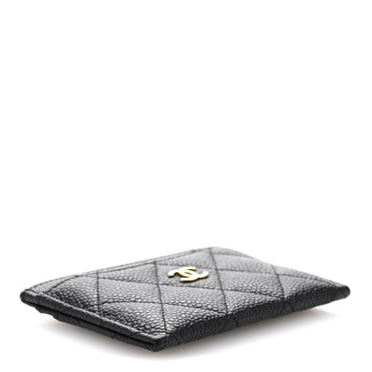 Chanel Caviar Quilted Card Holder Black 4 of 9