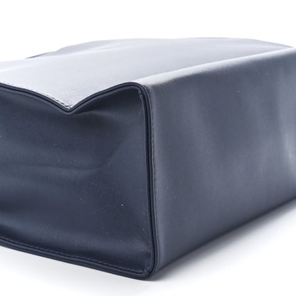 Telfar Vegan Leather Medium Shopping Bag Navy 10 of 11