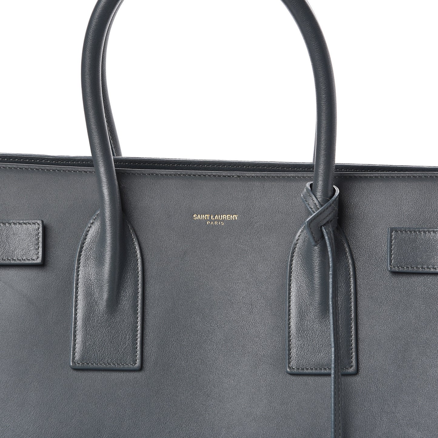 Calfskin Sac De Jour Carryall Fog