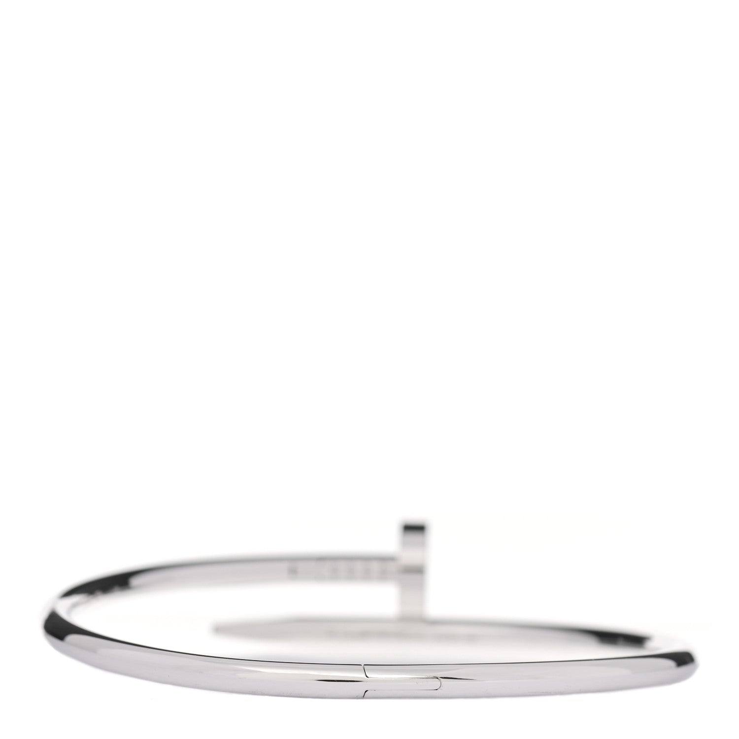 Cartier 18K White Gold Juste Un Clou Bracelet 18 3 of 5