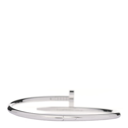 Cartier 18K White Gold Juste Un Clou Bracelet 18 3 of 5