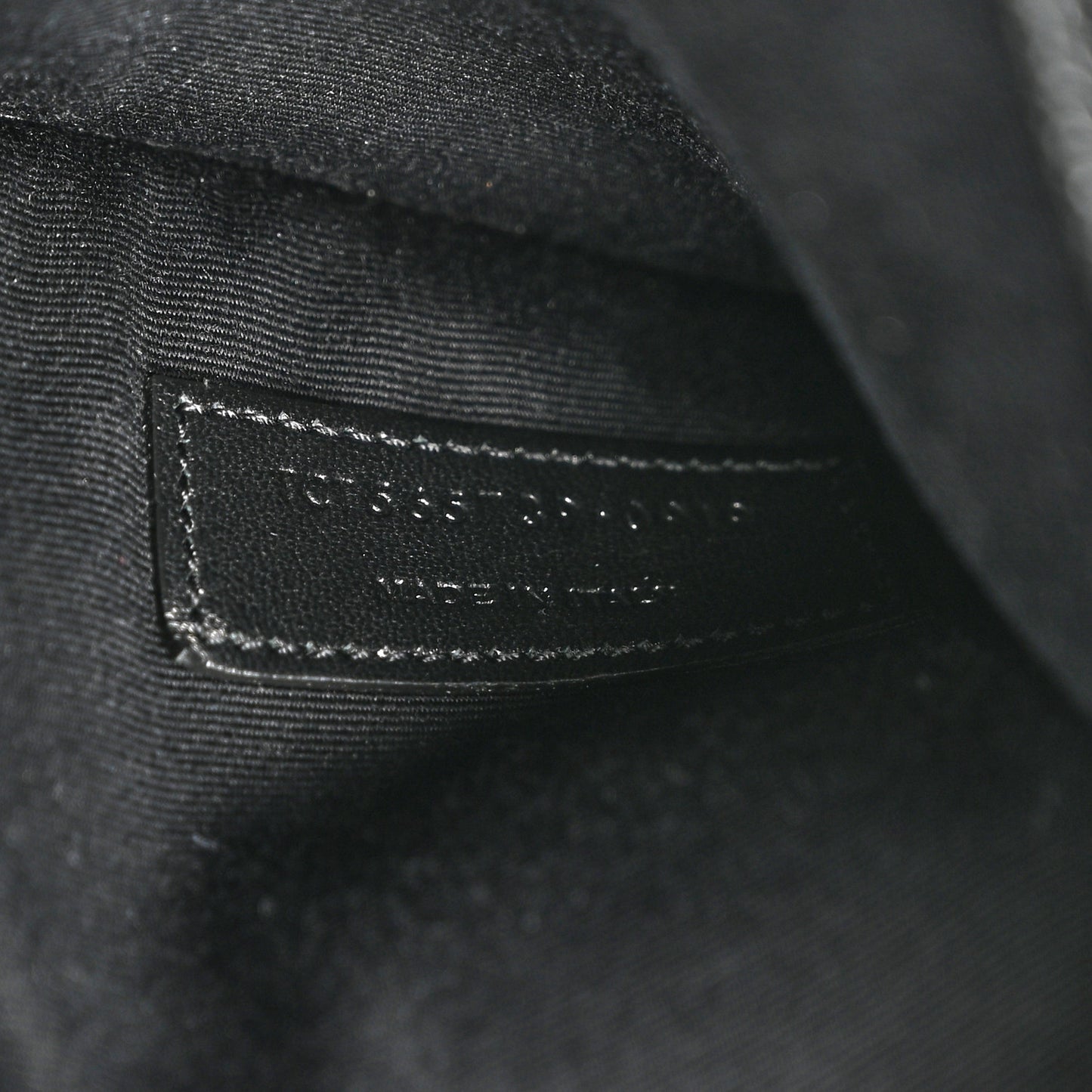 Grain De Poudre Uptown Pouch Black
