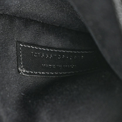 Saint Laurent Grain De Poudre Uptown Pouch Black 7 of 7