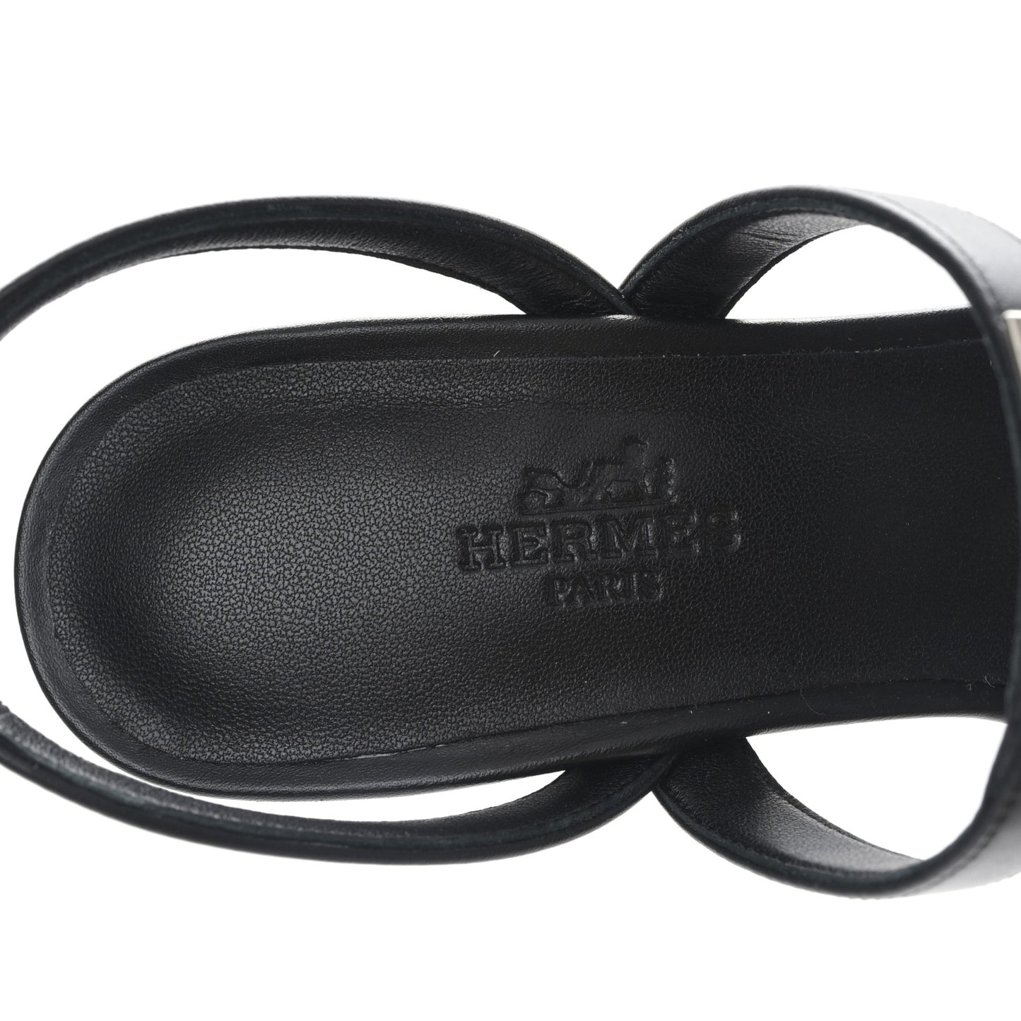 Calfskin Glamour 75 Sandals 35 Black