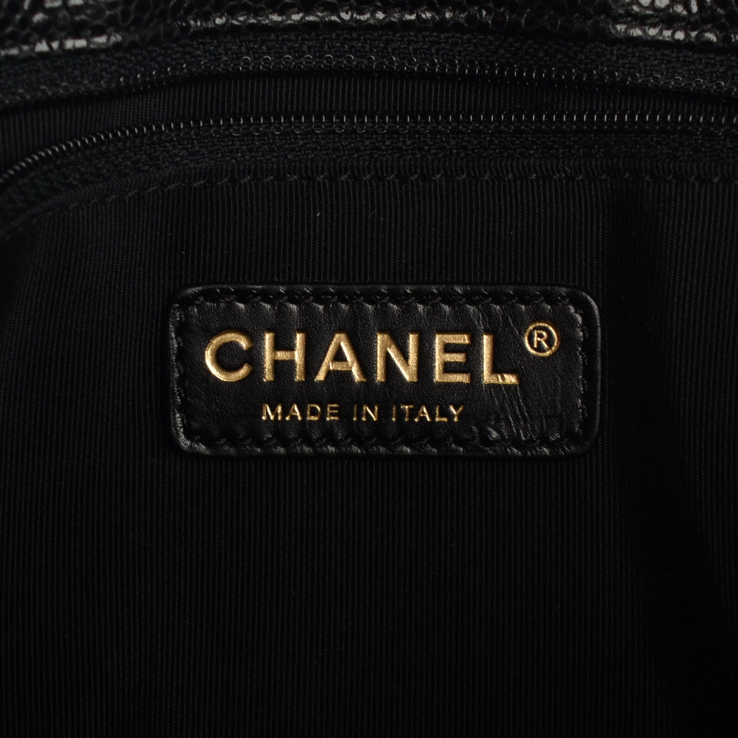 Chanel Caviar Grand Shopping Tote GST Black 6 of 7