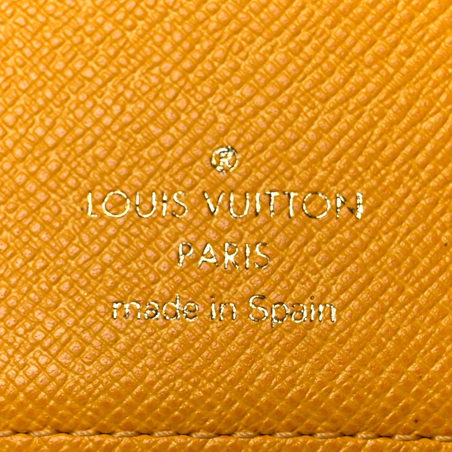 Louis Vuitton Monogram Groom Small Ring Agenda Cover Yellow 6 of 9