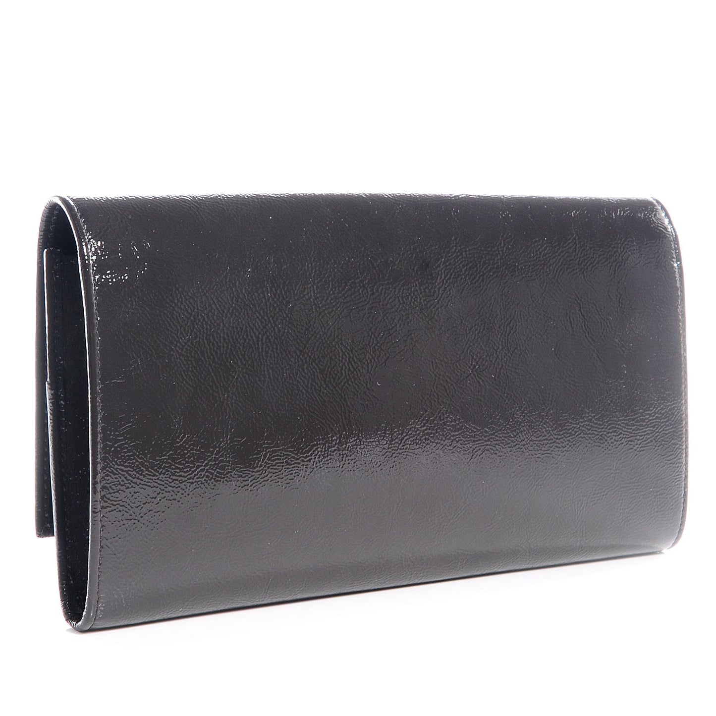 Patent Belle de Jour Clutch Dark Grey