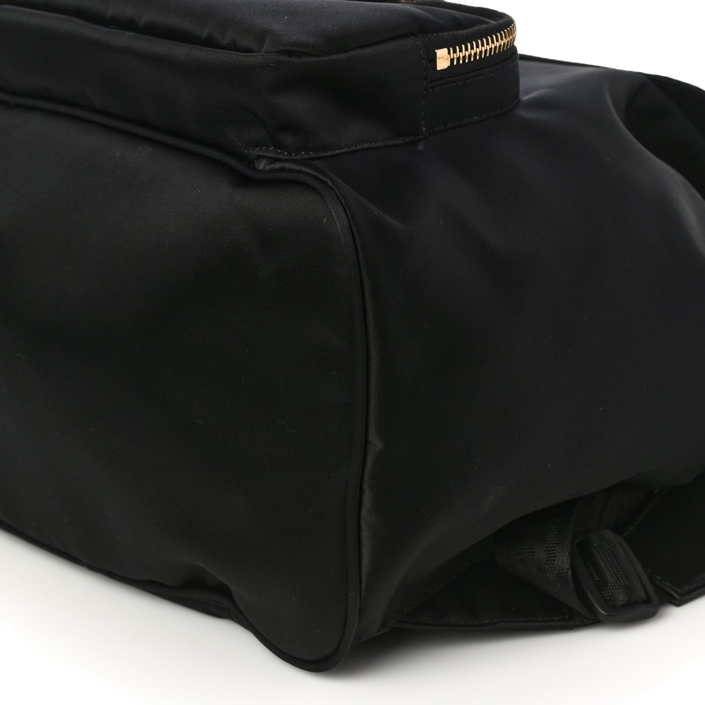 Nylon Palazzo Medusa Backpack Black