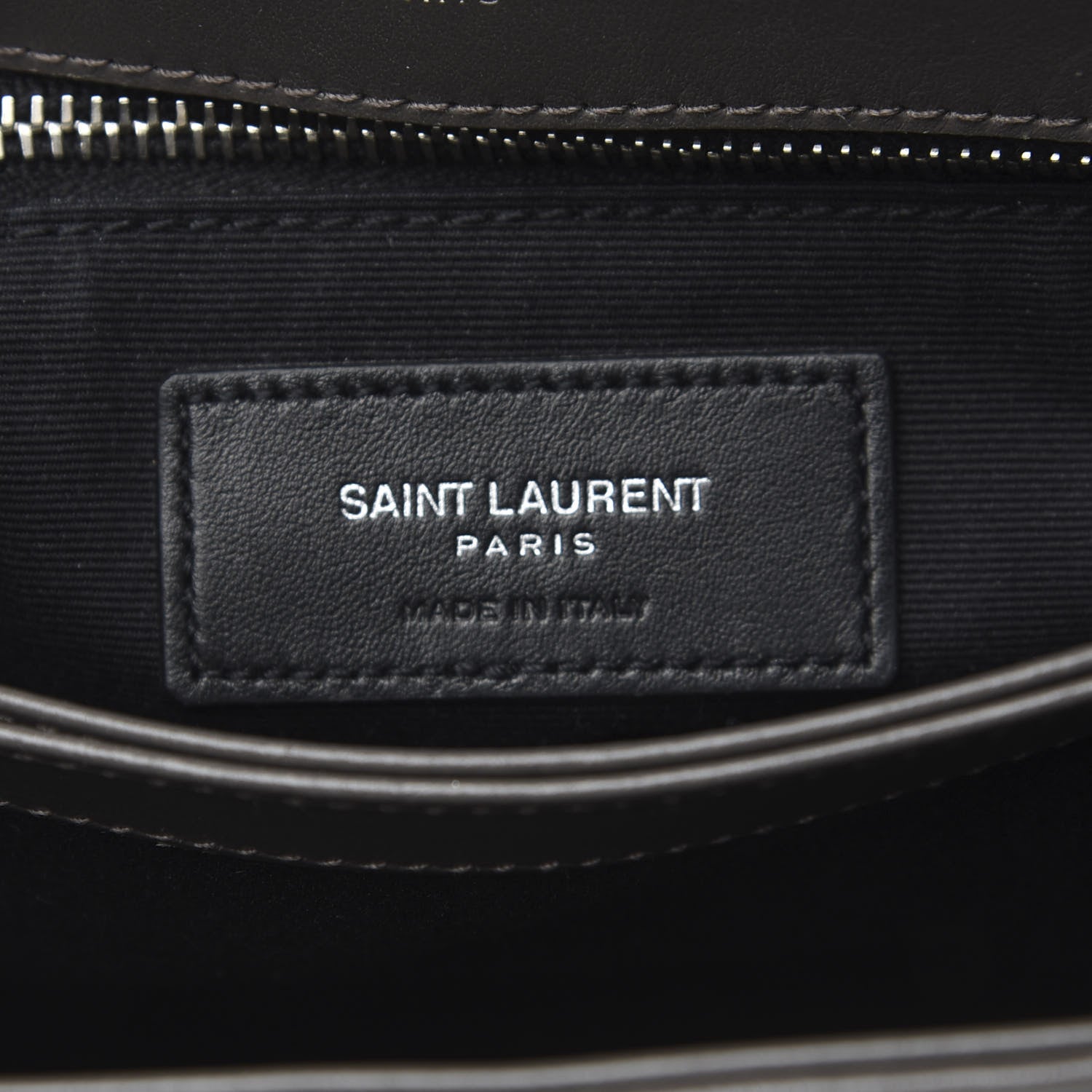 Saint Laurent Calfskin Y Quilted Monogram Toy Loulou Crossbody Bag Earth 6 of 9