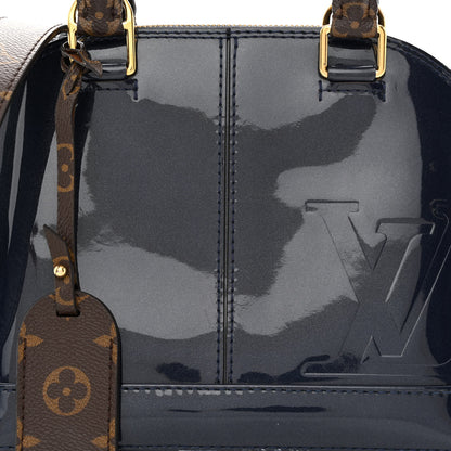 Louis Vuitton Patent Monogram Alma BB Marine 8 of 11