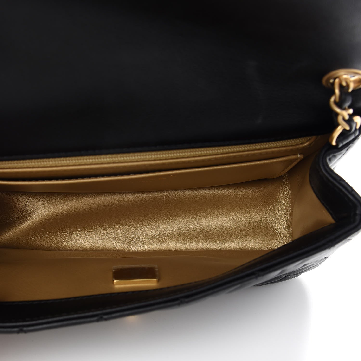 Chanel Lambskin Quilted Mini Rectangular Pearl Crush Flap Black 5 of 10