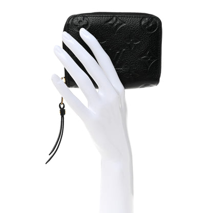 Louis Vuitton Empreinte Zippy Coin Purse Black 2 of 8
