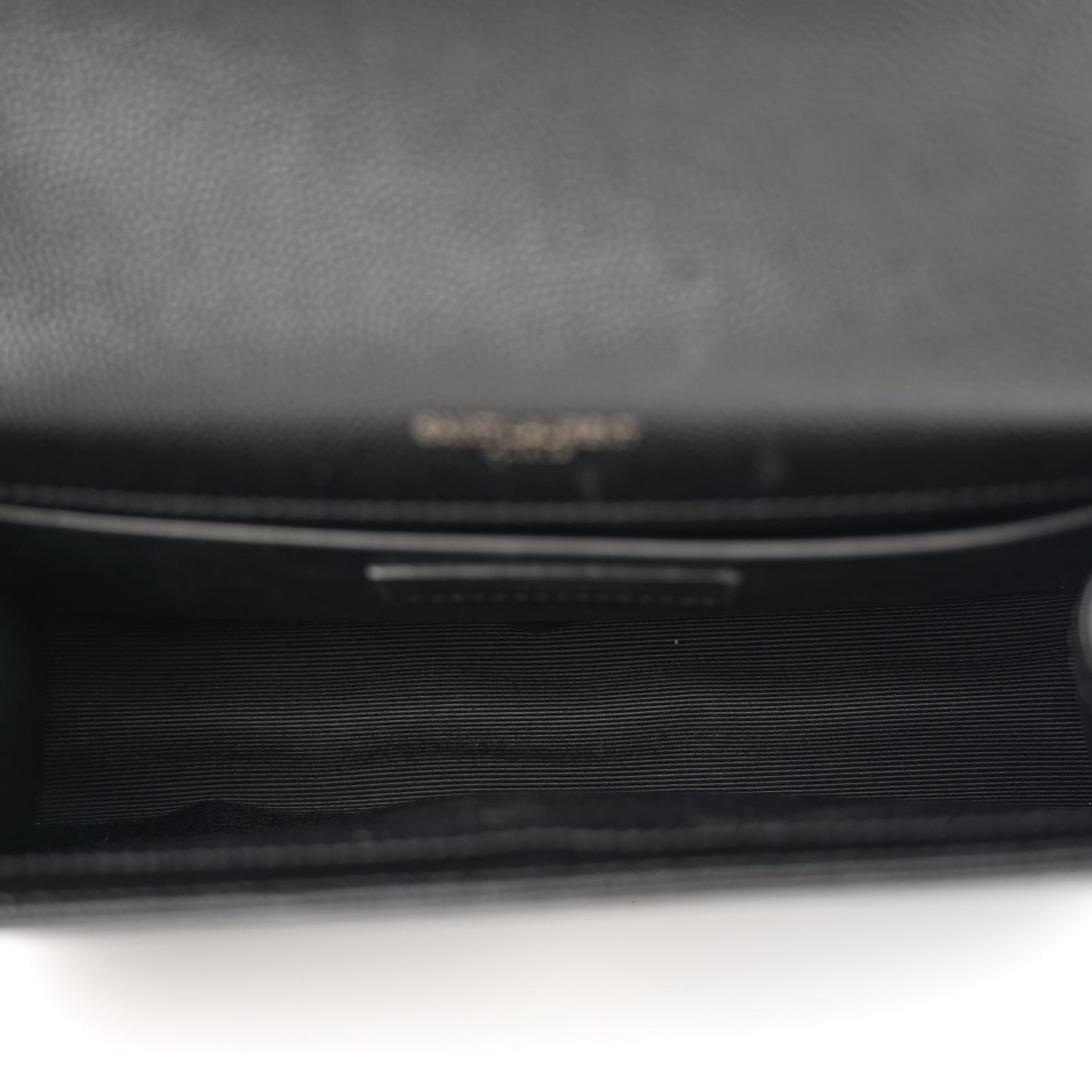 Grain De Poudre Small Monogram Monochrome Kate Satchel Black