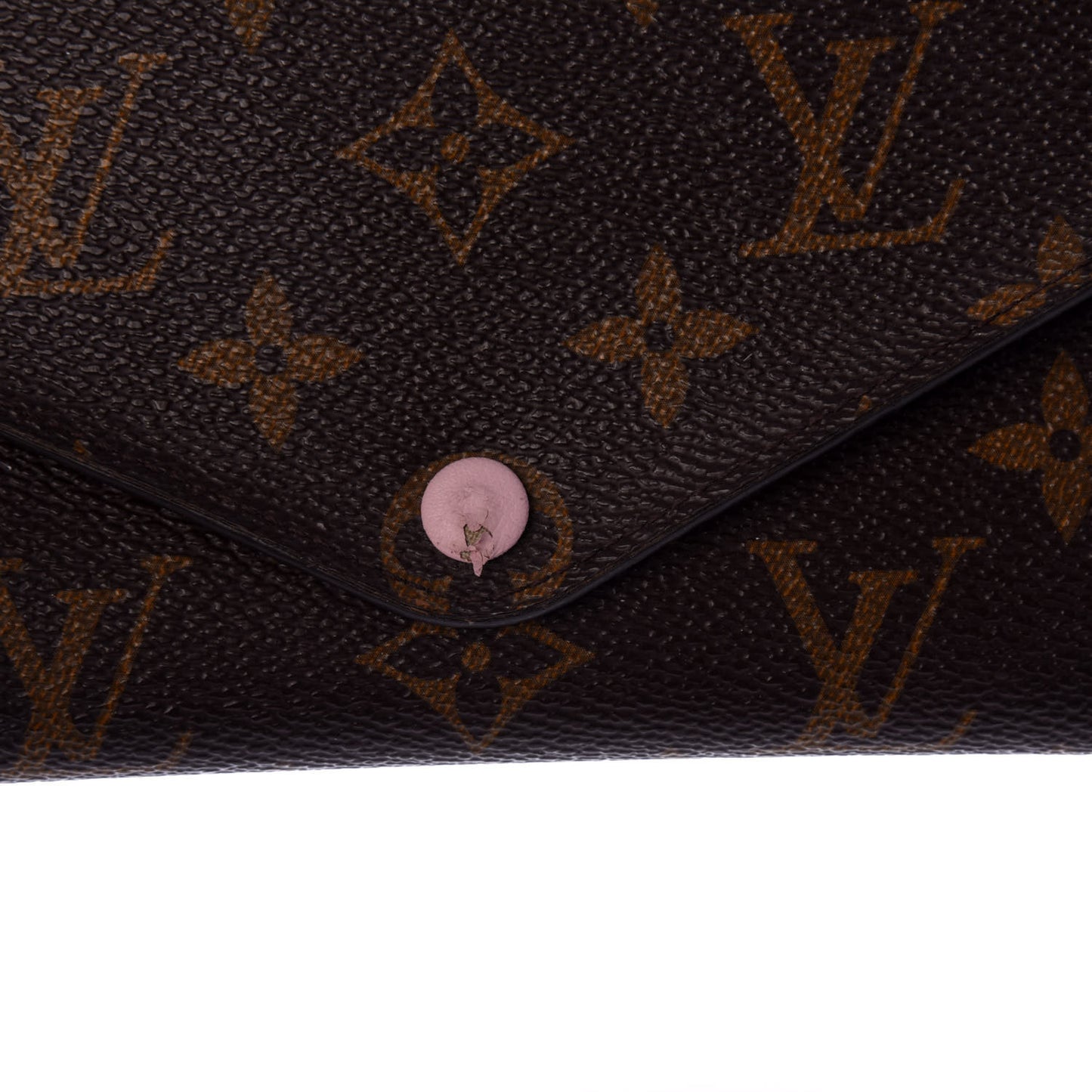 Monogram Josephine Wallet Rose Ballerine