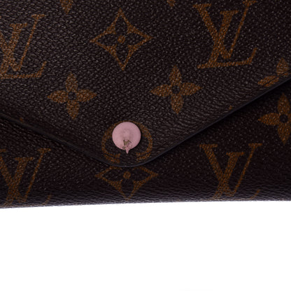 Louis Vuitton Monogram Josephine Wallet Rose Ballerine 10 of 10