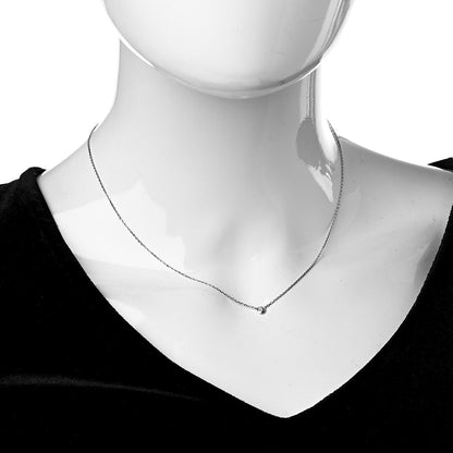 Cartier 18K White Gold Diamond XS D'Amour Pendant Necklace 2 of 4