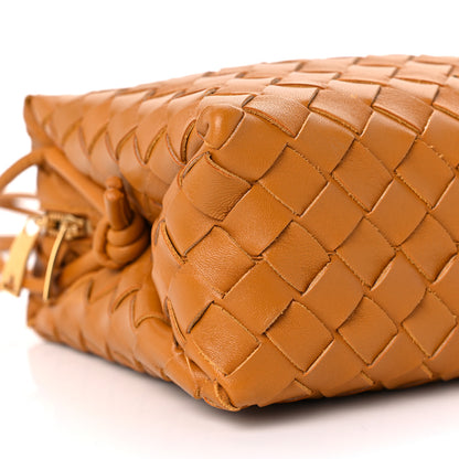 Bottega Veneta Nappa Intrecciato Loop Camera Bag Camel 7 of 8