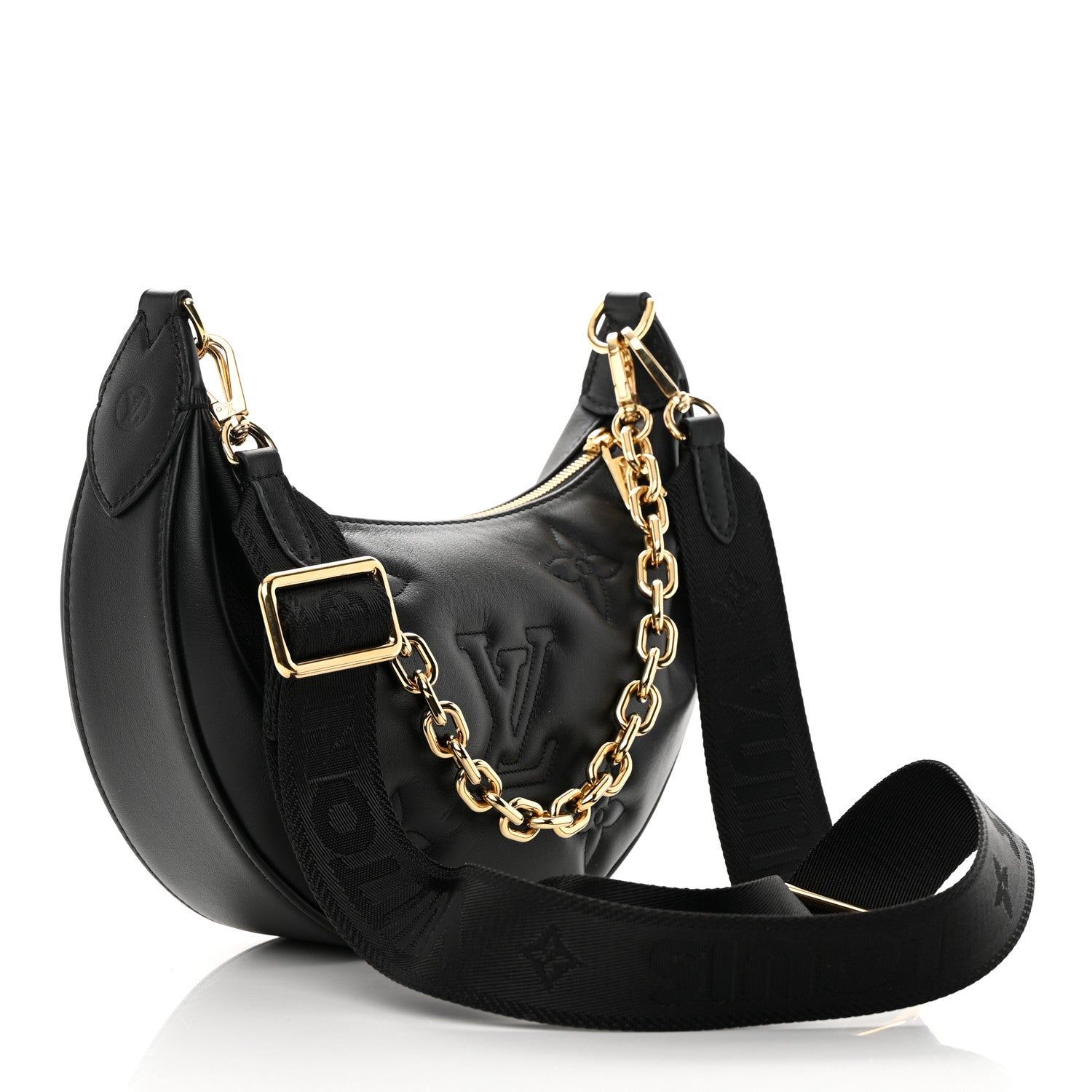 Louis Vuitton Calfskin Bubblegram Over The Moon Black 3 of 10