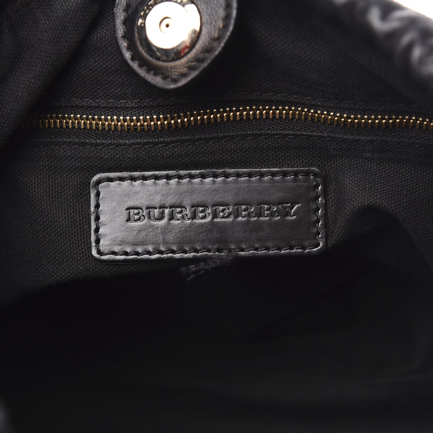 Calfskin House Check Little Crush Black