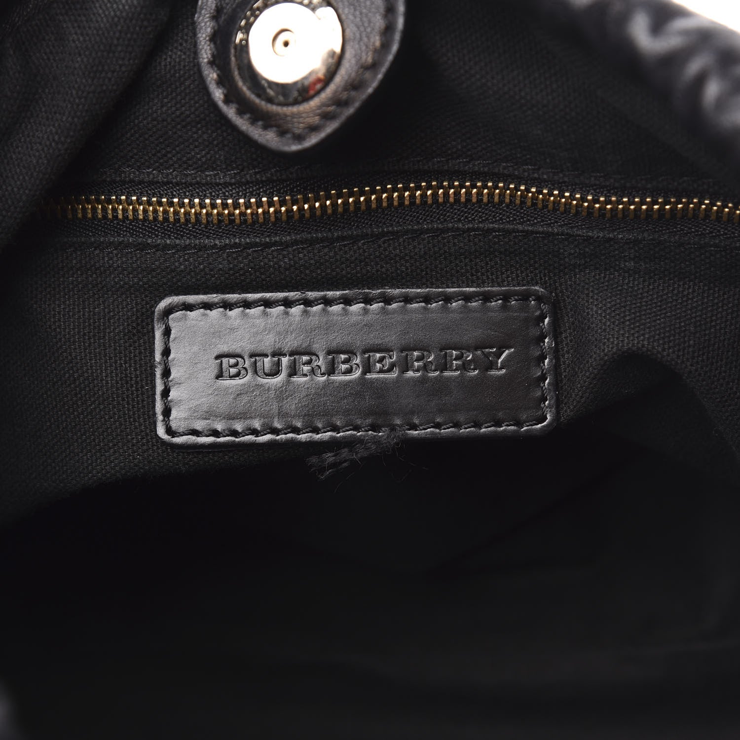 Burberry Calfskin House Check Little Crush Black 6 of 11