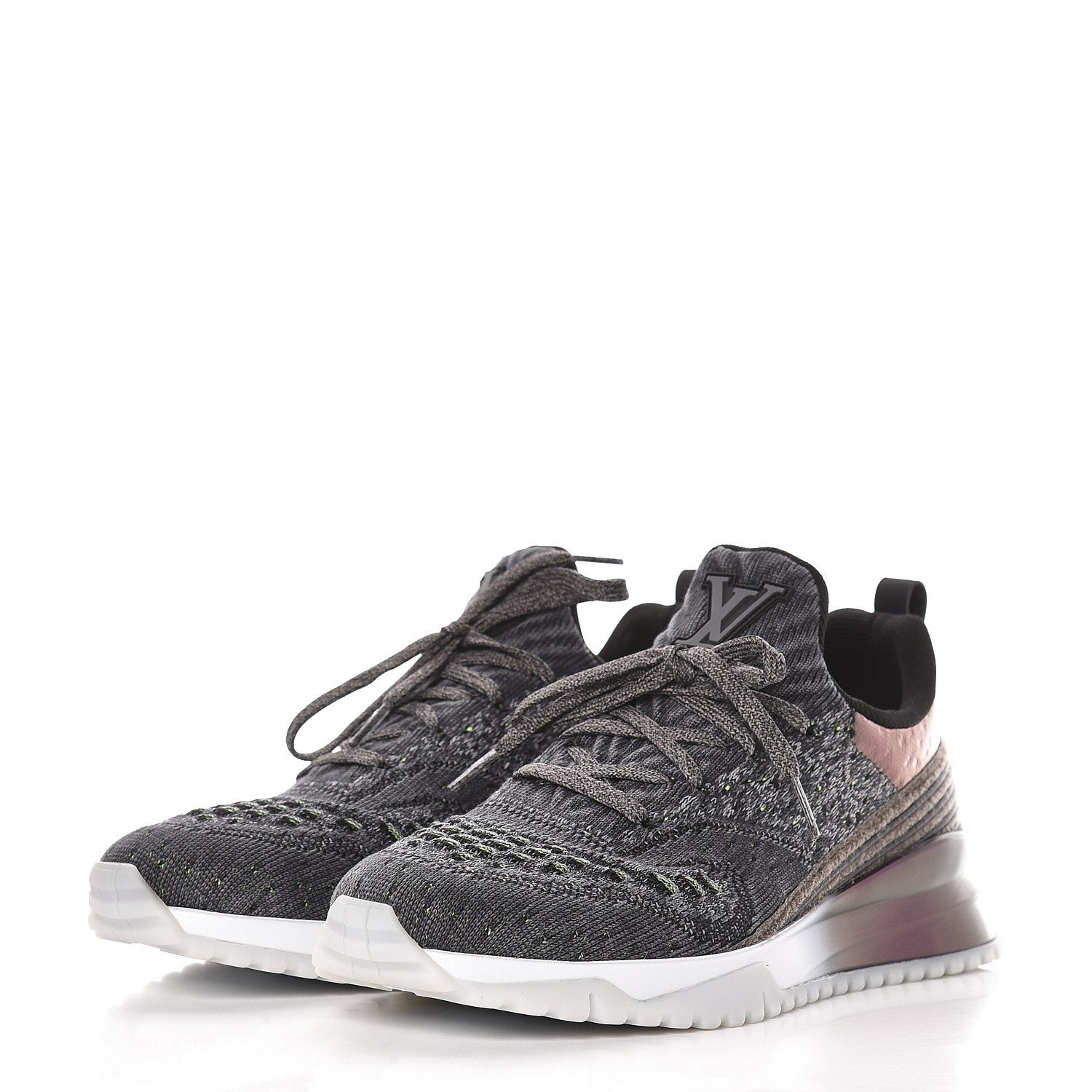 Louis Vuitton Technical Knit V.N.R Sneakers 5 Gris 3 of 11