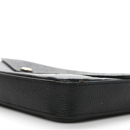 Louis Vuitton Empreinte Pochette Felicie Chain Wallet Black 8 of 11