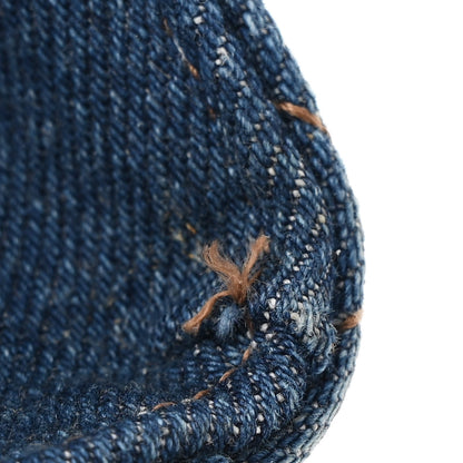 Saint Laurent Denim Mixed Matelasse Triquilt Medium Monogram Envelope Satchel Blue 11 of 11