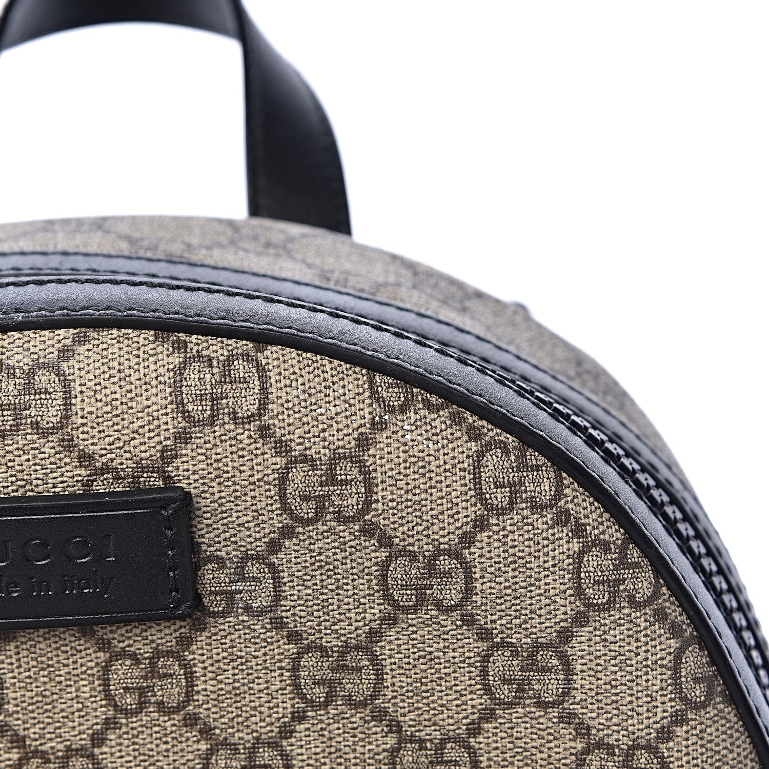 Gucci GG Supreme Monogram Small Eden Day Backpack Black 10 of 14