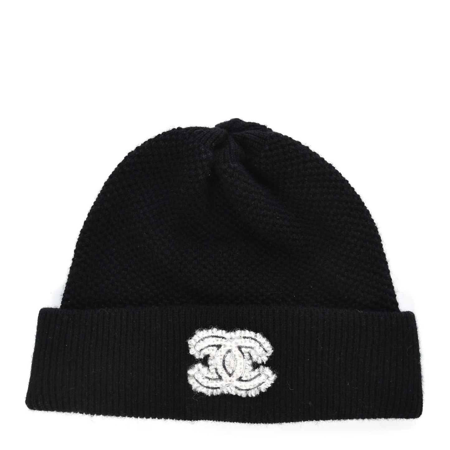 Cashmere CC Beanie Hat Black