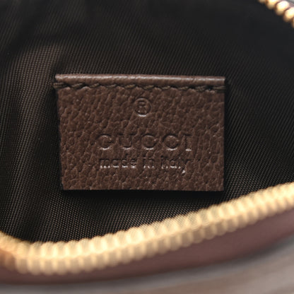 Gucci GG Supreme Monogram Web Ophidia Dome Key Pouch Beige New Acero 6 of 8