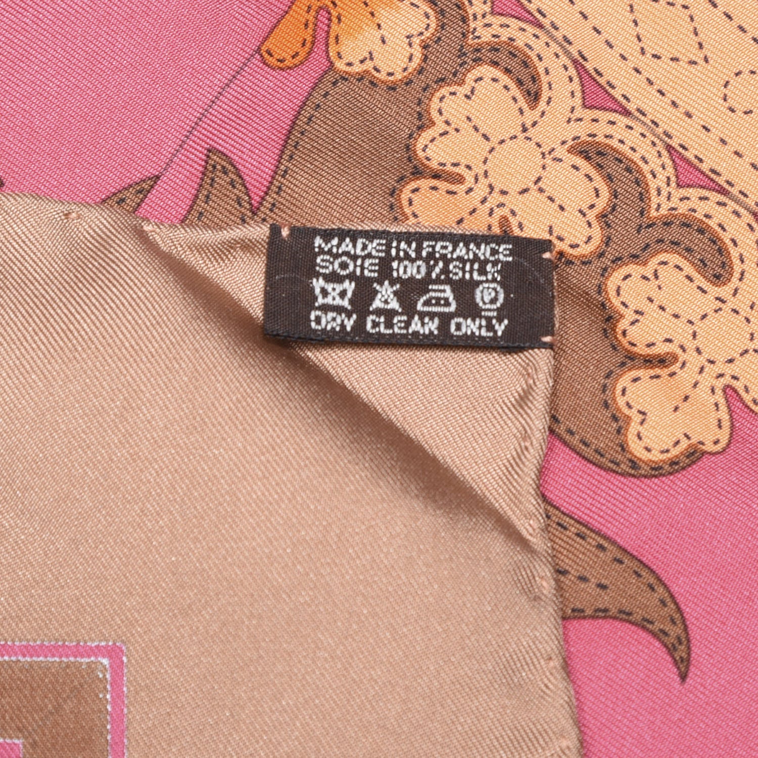 Hermes Silk Grande Tenue Scarf 90 5 of 5