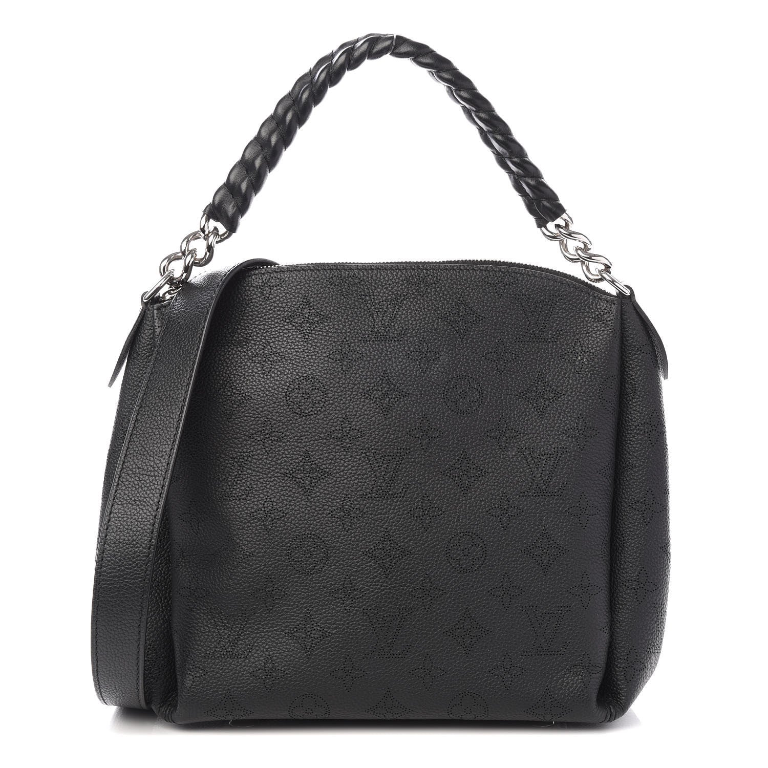 Louis Vuitton Mahina Babylone Chain BB Black 1 of 10