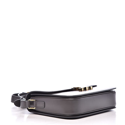 Celine Shiny Calfskin Medium Triomphe Grey 4 of 9