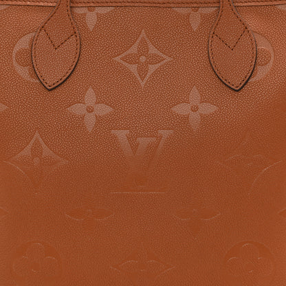 Louis Vuitton Empreinte Monogram Giant Neverfull MM Cognac 9 of 9