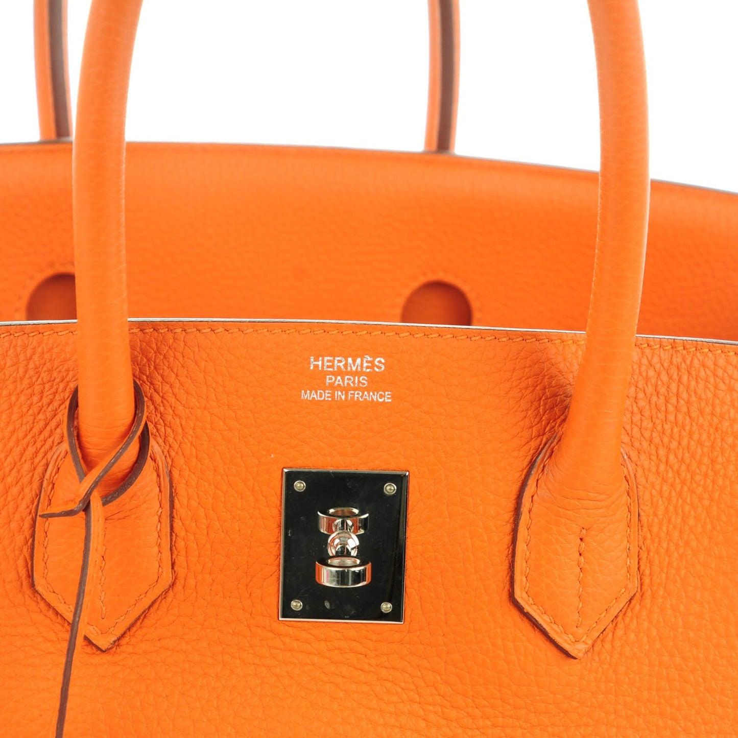 Togo Birkin 35 Orange