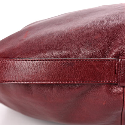 Saint Laurent Buffalo Medium Mombasa Horn Bag Red 12 of 25