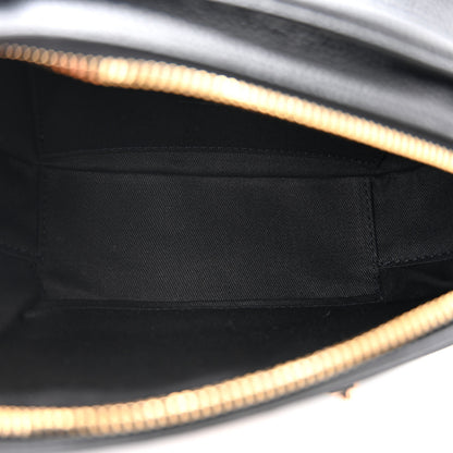 Versace Grainy Calfskin Virtus Top Handle Camera Bag Black 5 of 9