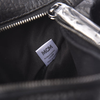 MCM Visetos Stark Belt Bag Black 7 of 10