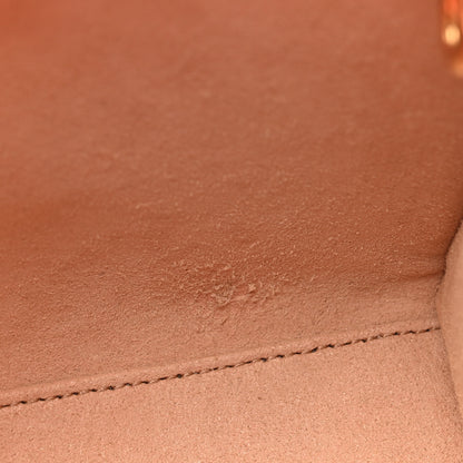 Gucci Textured Dollar Calfskin Web Mini Diana Tote Bag Wild Rose Black 12 of 19