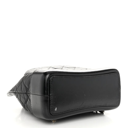 Chanel Aged Calfskin Quilted Small Gabrielle Backpack Black 4 of 10