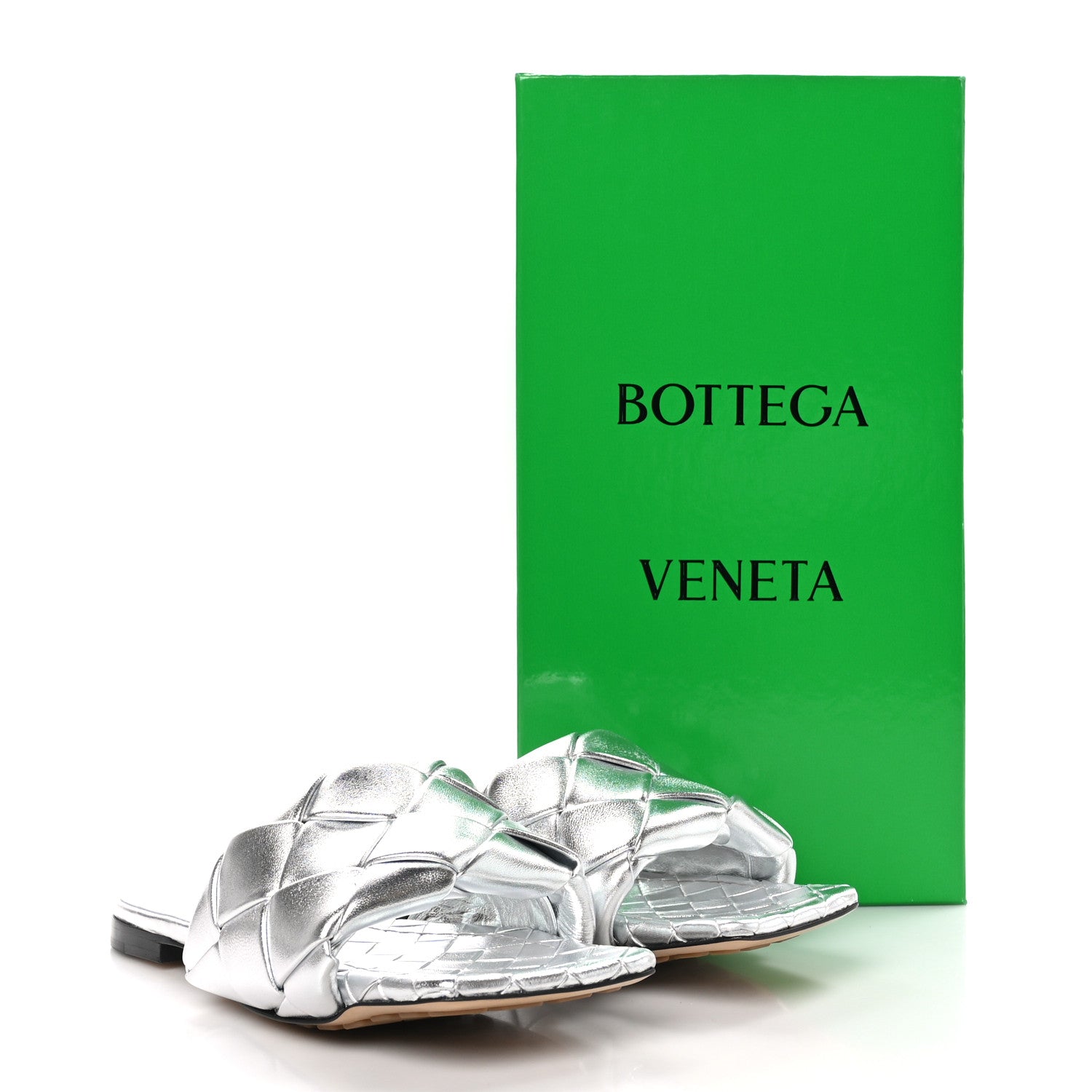 Bottega Veneta Nappa Maxi Intrecciato Lido Flat Sandals 39.5 Hollyhock 8 of 8